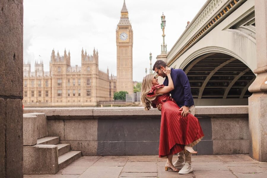 London: Private Photoshoot with Video Clip Option - How the 30 to 60 Minutes Are Used