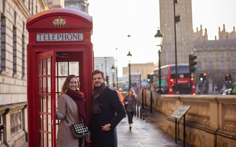 London: Private Photoshoot with Video Clip Option - Editing, Delivery, and the Photo Package Choices