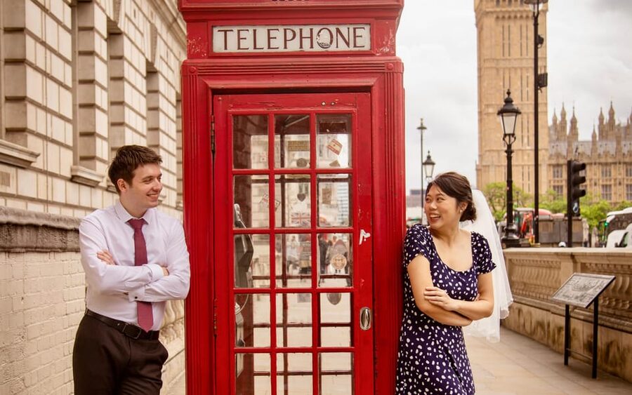 London: Private Photoshoot with Video Clip Option - Starting at Westminster: Big Ben, the London Eye, and More