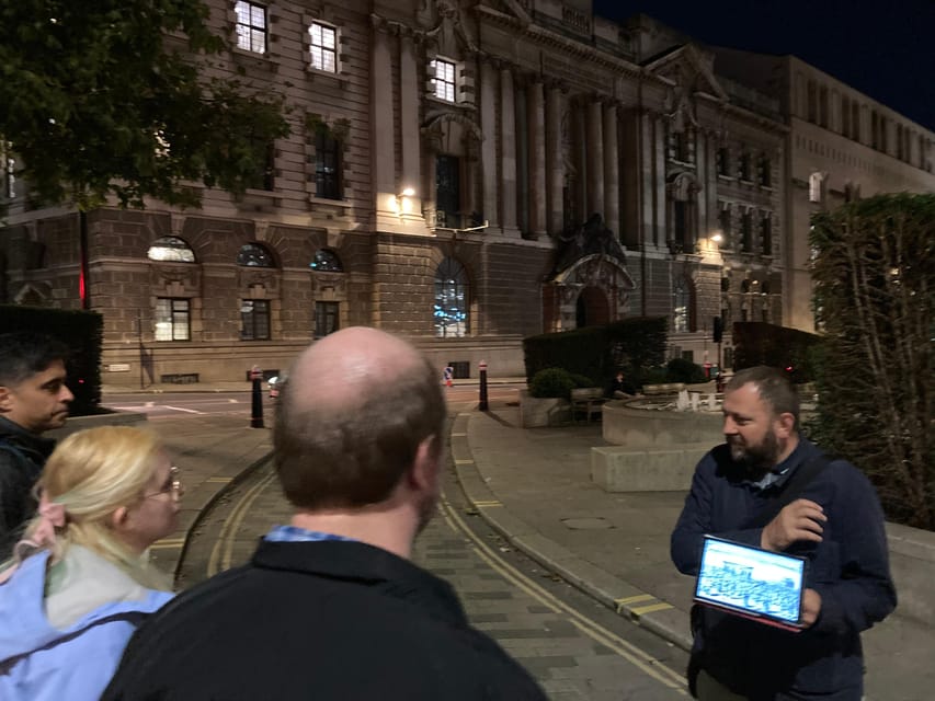 London's Ghosts & Gruesome Past Nighttime Walking Tour - Smithfield Market and centuries of public death