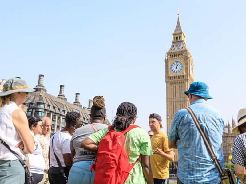 London: See 30+ Top Sights and Eat 8 British Foods Tour - Trafalgar Square, Horse Guards, and Downing Street