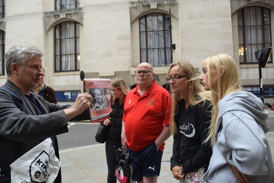 London: Serial Killers of London Guided Walking Tour - Former crime scenes with photos and descriptions
