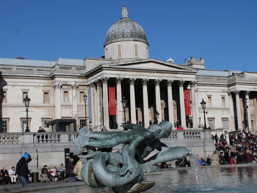 London: Smartphone Heritage Walks Trafalgar Square - The Mallet and Ball game connection