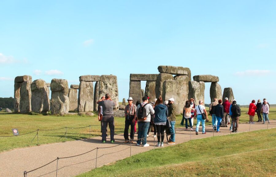 London: Stonehenge, Windsor, and Bath Day Trip by Bus - Stonehenge on Salisbury Hill