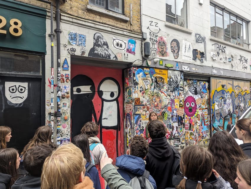 London: Street Art and Graffiti Guided Walking Tour - Starting beneath the White Goat Statue