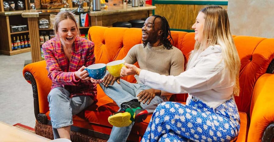 London: The FRIENDS™ Experience Entry Ticket - Central Perk and the orange couch