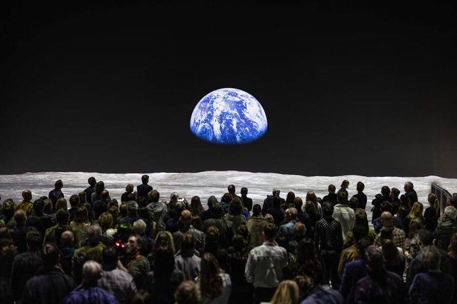 London: The Moonwalkers: A Journey with Tom Hanks Exhibition - Artemis brings the story into the present