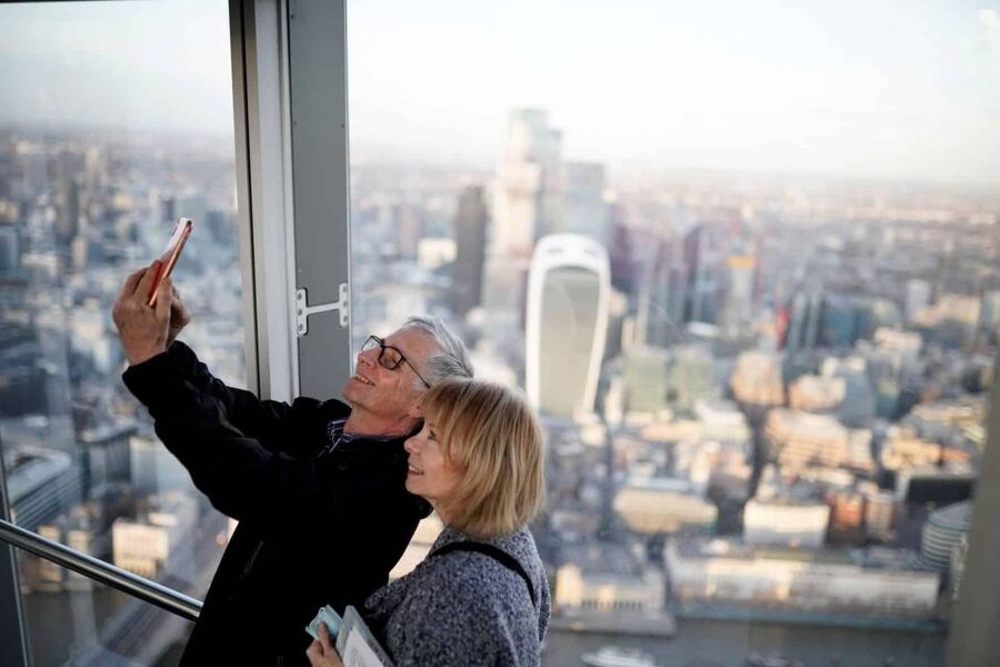 London: The Shard Entry Ticket with Champagne - Arriving beside London Bridge