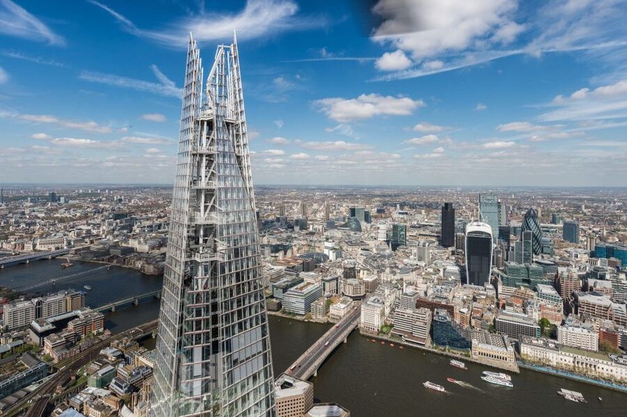 London: The Shard Entry Ticket with Champagne - The indoor platforms and 360-degree view