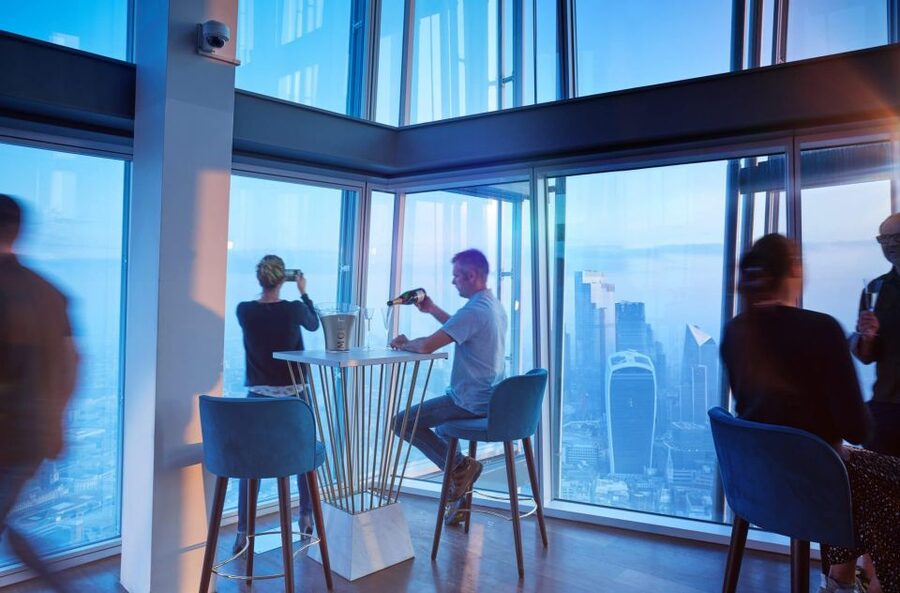 London: The Shard Entry Ticket with Champagne - Multimedia displays and London’s story