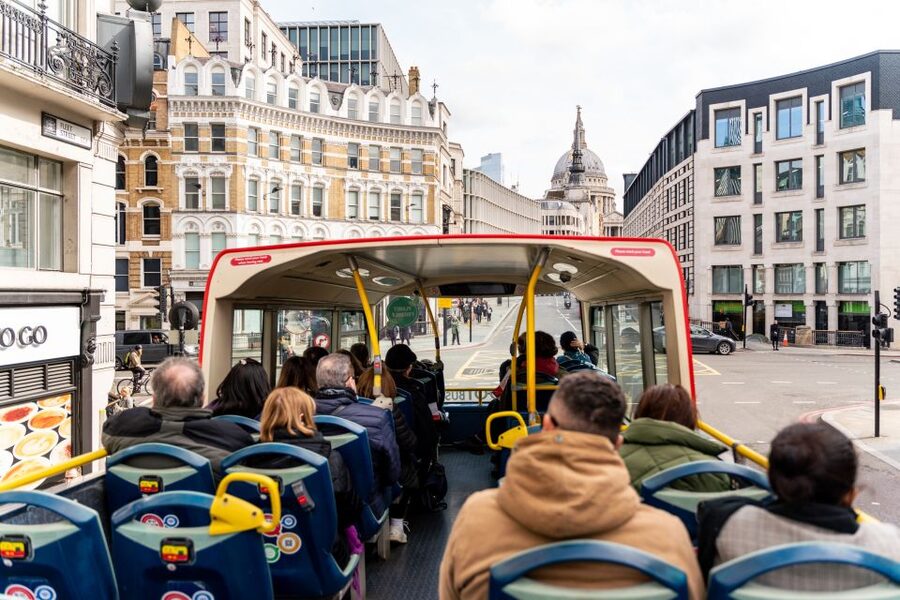 London: Tootbus Hop-on Hop-off with optional River Cruise - The open-top ride through Westminster