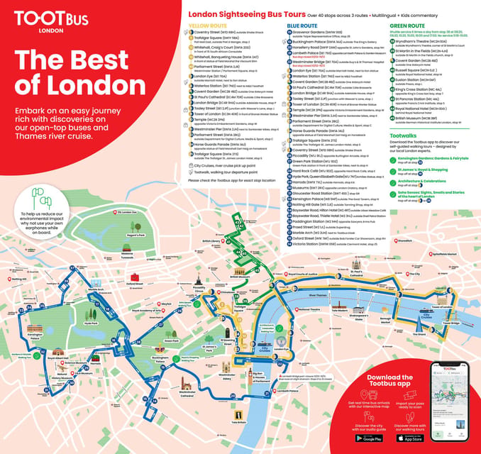 London: Tootbus Must-See Hop-On Hop-Off Bus Tour with Cruise - The Tower and St. Paul’s reward a longer stop