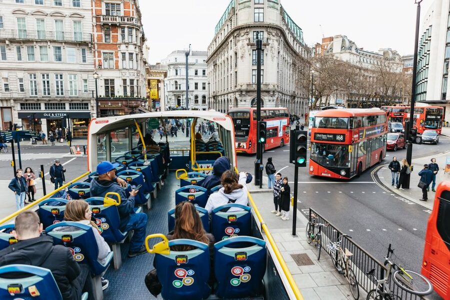 London: Tootbus Must-See Hop-On Hop-Off Bus Tour with Cruise - The Blue and Green routes need careful planning