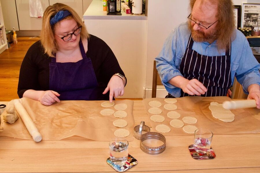 London: Traditional Pork Pie Cookery Class - Making the special pastry recipe