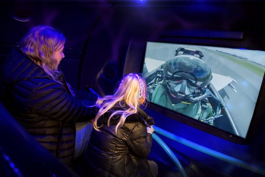 London: Typhoon Simulator Experience - The six-minute flight over the Lake District
