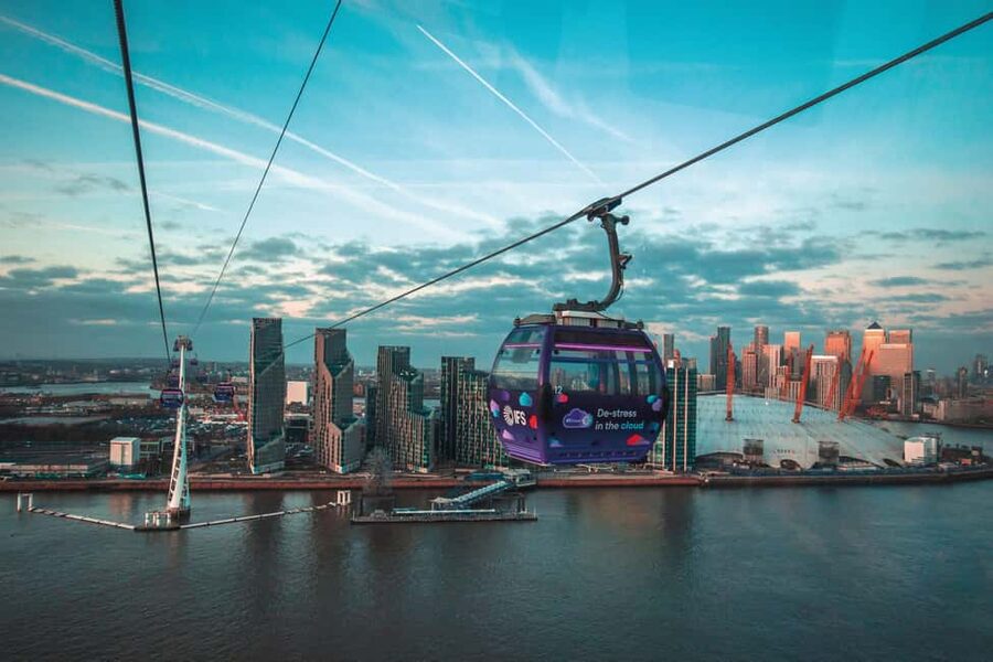 London: Uber Boat Return River Ticket + IFS Cloud Cable Car - Why this London combination works