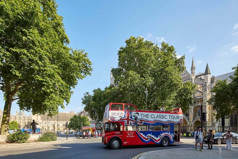 London Vintage Bus Tour: Live Comedy Sightseeing Show - Key points to know before you book