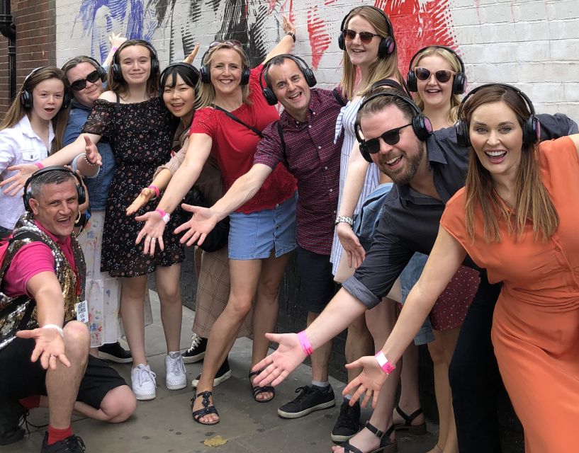 London West End Musical Silent Disco Walking Tour Top 1% - What $51 gets you