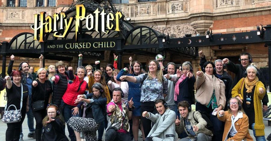 London West End Musical Silent Disco Walking Tour Top 1% - Prince Edward Theatre and Soho