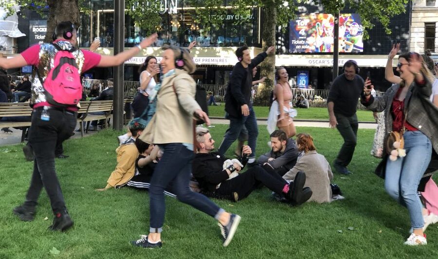 London West End Musical Silent Disco Walking Tour Top 1% - Apollo Theatre and Lyric Theatre