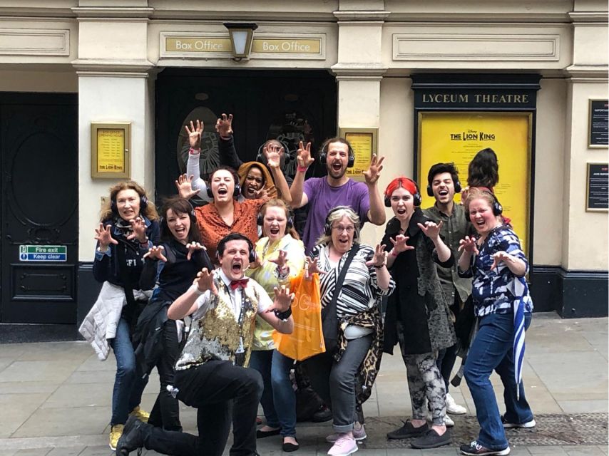 London West End Musical Silent Disco Walking Tour Top 1% - Prince of Wales, Noël Coward, Arts, and Cambridge Theatres