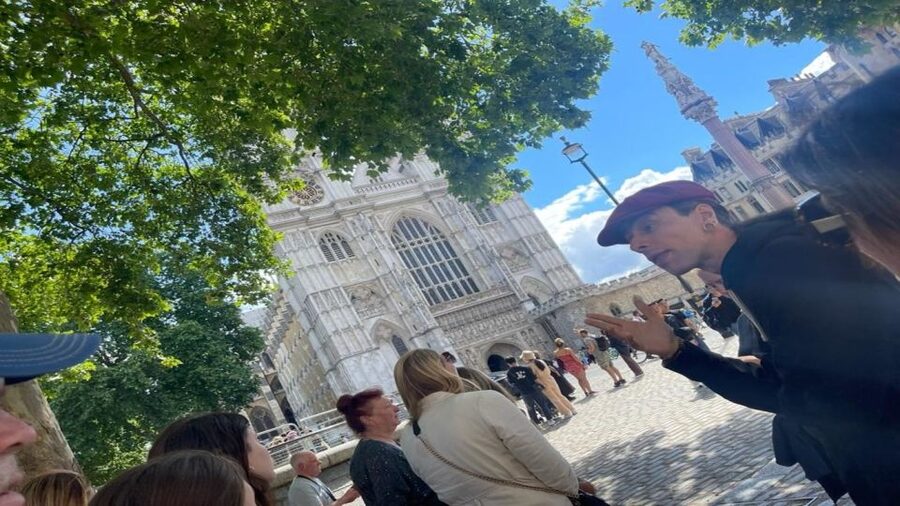 London: Westminster and Changing of the Guard Tour - Parliament Square and the corridor of power