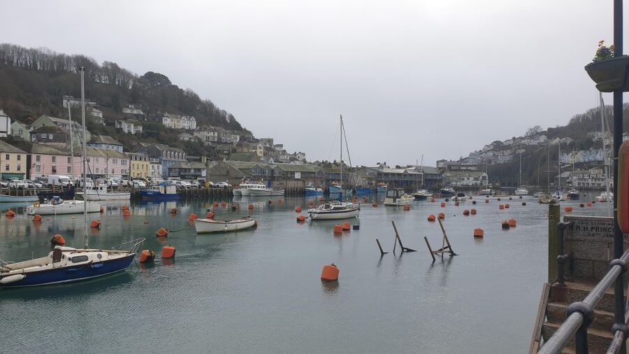 Looe: Beyond Paradise TV Locations Tour - East Looe Beach, where the tour opens onto the coast