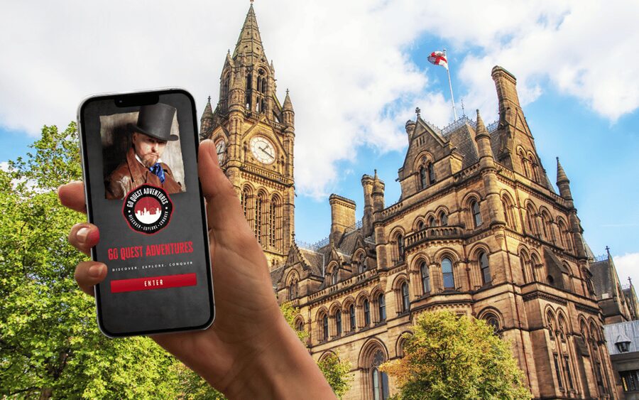 Manchester: City Walking Tour & Exploration Game - Starting the quest at Manchester Victoria