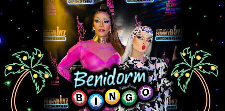 Manchester: FunnyBoyz Benidorm Bingo Cabaret Show - Spin the Wheel, twerk-offs, and lip sync battles