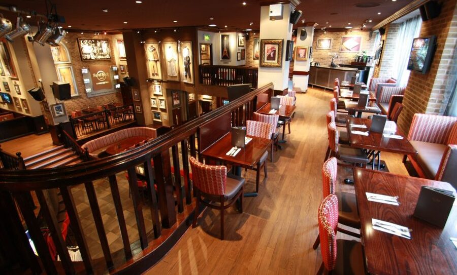 Manchester: Hard Rock Cafe Set Menu for Lunch or Dinner - Looking at the rock memorabilia