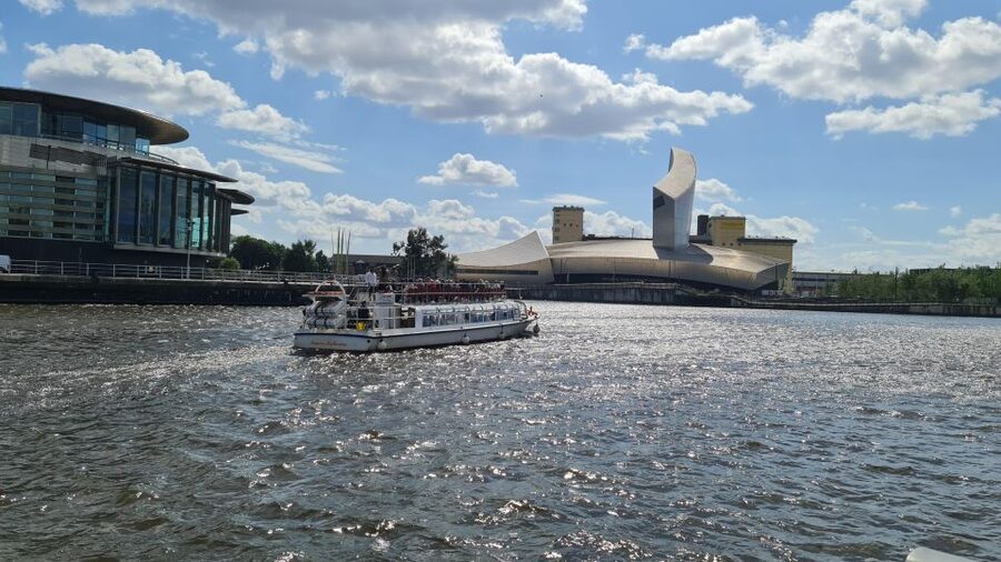 Manchester: Media City & The Quays Guided Walking Tour - The Lowry Arts Centre and the cultural Quays