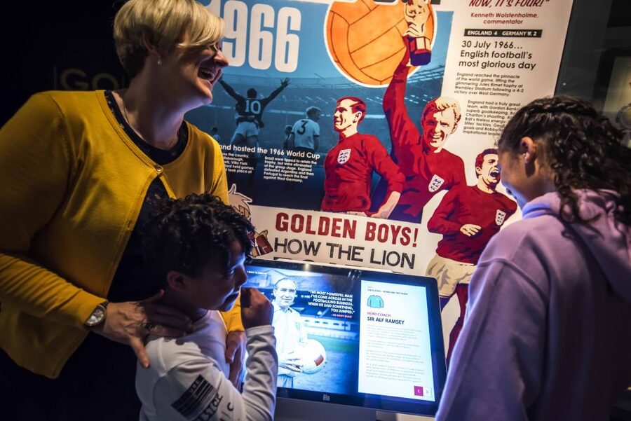 Manchester: National Football Museum Admission Ticket - Level 1: England, famous objects, and the 1966 World Cup