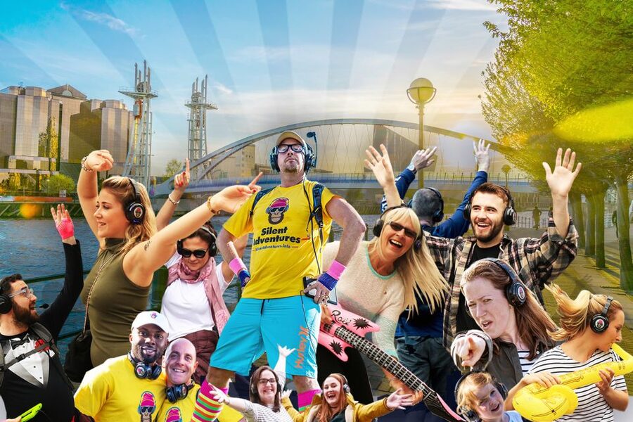 Manchester: Silent Disco Adventure Tour - Music, laughter, and the right group