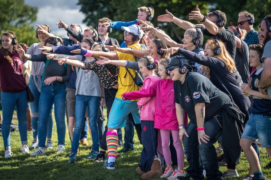 Manchester: Silent Disco Adventure Tour - Meeting the yellow-shirted team at Banyan