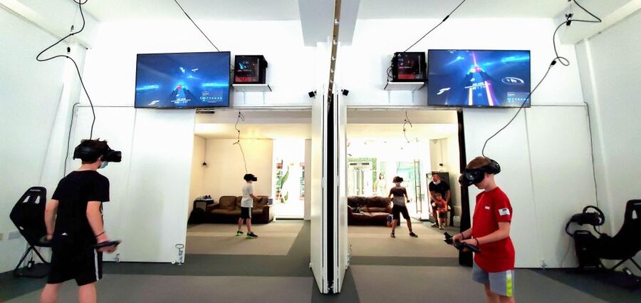 MATRIX VR - Virtual Reality Gaming Experience Session - 1hr - Choosing Two to Four Games in One Hour
