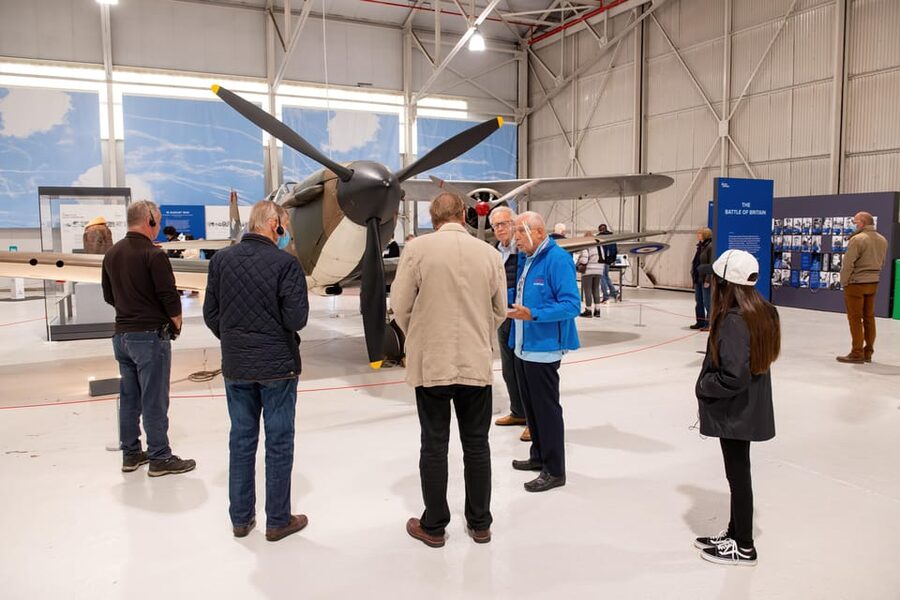 Midlands: Battle of Britain Tour at RAF Museum Midlands - Seeing the world’s oldest Spitfire