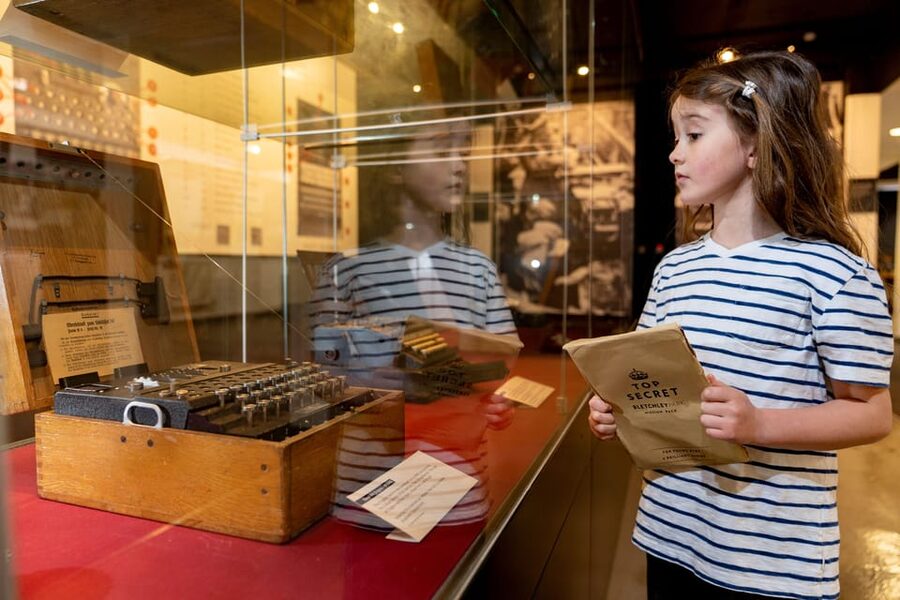 Milton Keynes: Bletchley Park Entry Ticket - Films, interactive displays, and personal stories