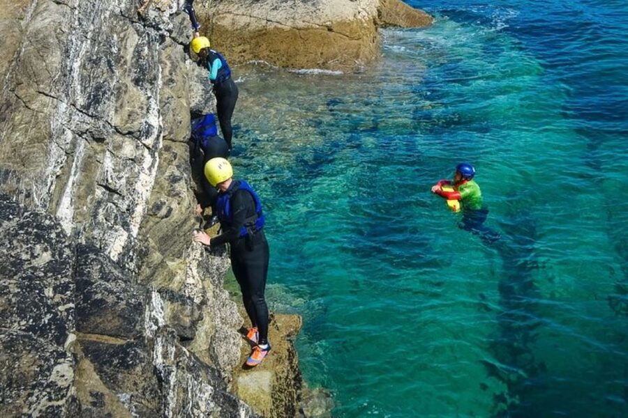 Newquay: Coasteering - What Newquay coasteering actually involves