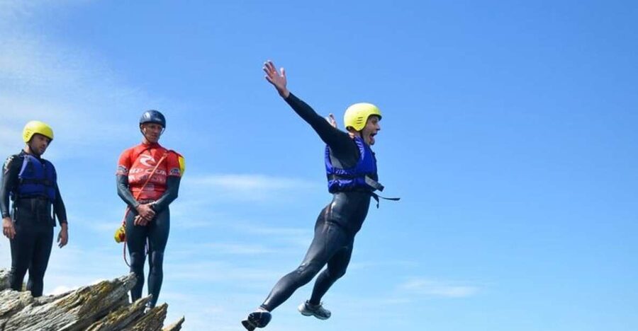 Newquay: Coasteering - Arriving at the Newquay Activity Centre