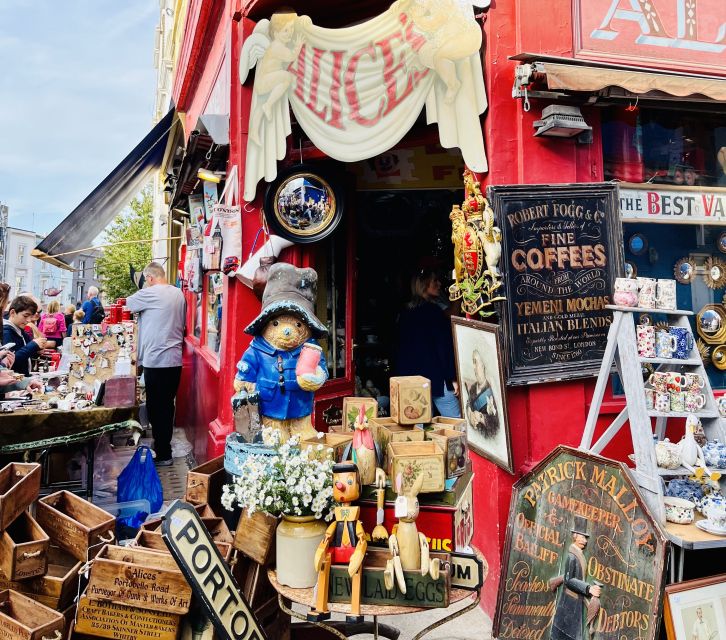 Notting Hill Walk Celebrities and Film Locations- London - Portobello Road and the market district