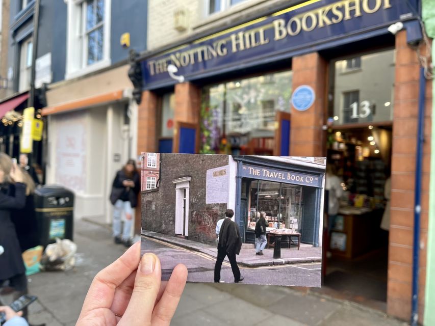 Notting Hill Walk Celebrities and Film Locations- London - Starting across from the Sun in Splendour