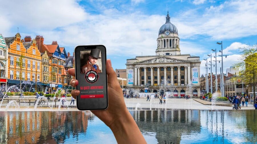 Nottingham: City Walking Tour & Exploration Game - Alleyways and the old lace district