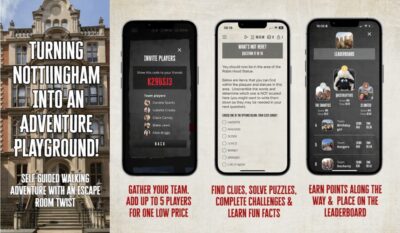Nottingham: City Walking Tour & Exploration Game