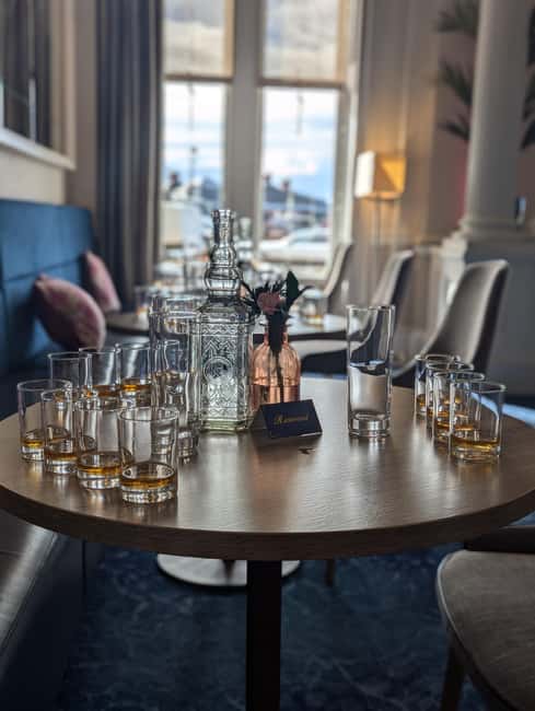Oban: Scottish Whisky Tastings - The Perle Hotel setting and what it means