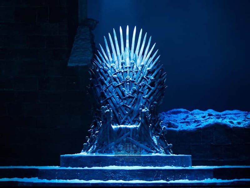 Official Game of Thrones Studio Tour Admission Ticket - Dragonstone and the throne room