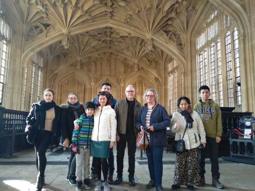 Oxford: Harry Potter Insights Divinity School Group Tour - The walking route and outside college views