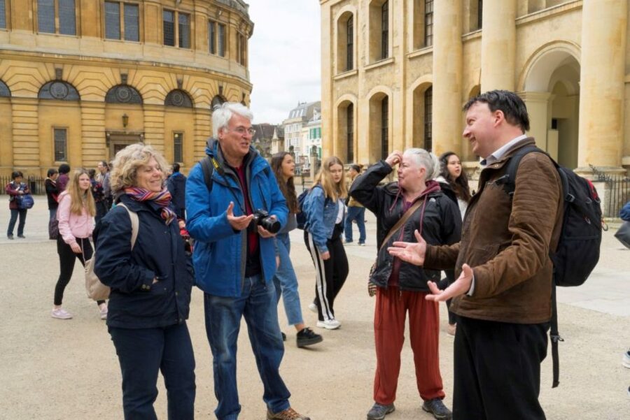 Oxford: Pre-Raphaelite Walking Tour with Exeter College - The Fellows’ Garden view over Radcliffe Square