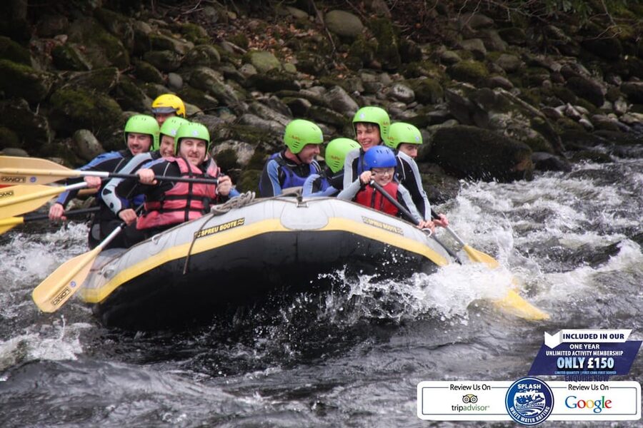 Pitlochry, Scotland: Summer White Water Rafting Tour - The 18-foot finale on the lower section