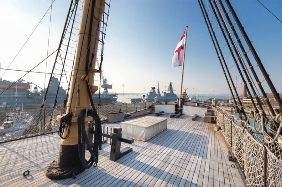 Portsmouth: HMS Victory Admission Ticket - Victory Live and the conservation project