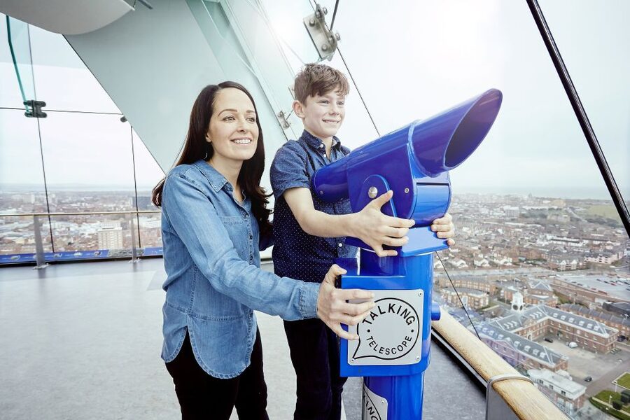 Portsmouth: Spinnaker Tower Ticket - Touchscreens, virtual reality, and the 110-meter Sky Garden